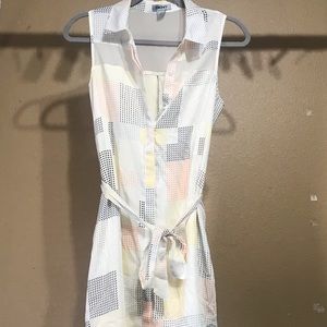 DKNY Cream Dress